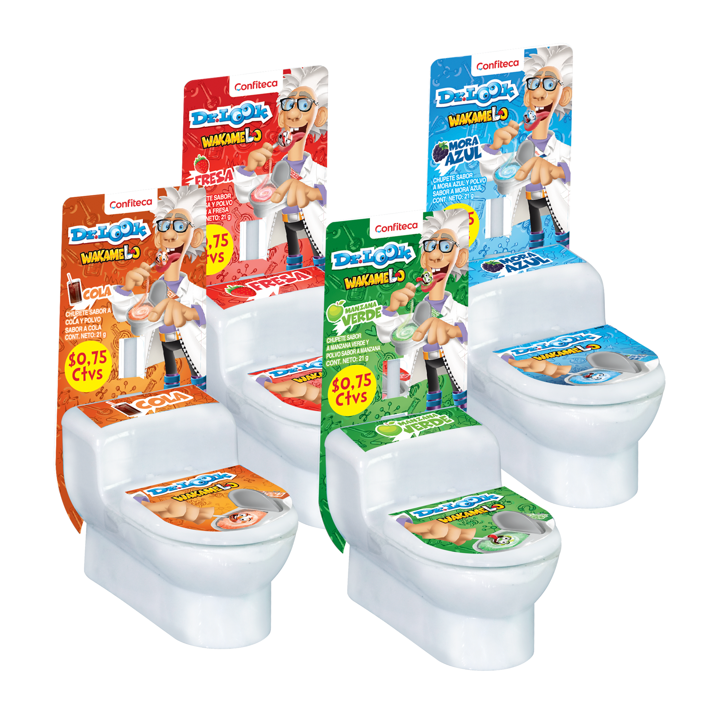 Wakamelo - The Toilet Candy Craze